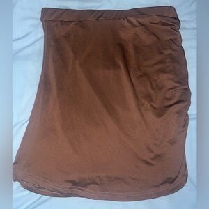 Elegant Brown Women's Skirt